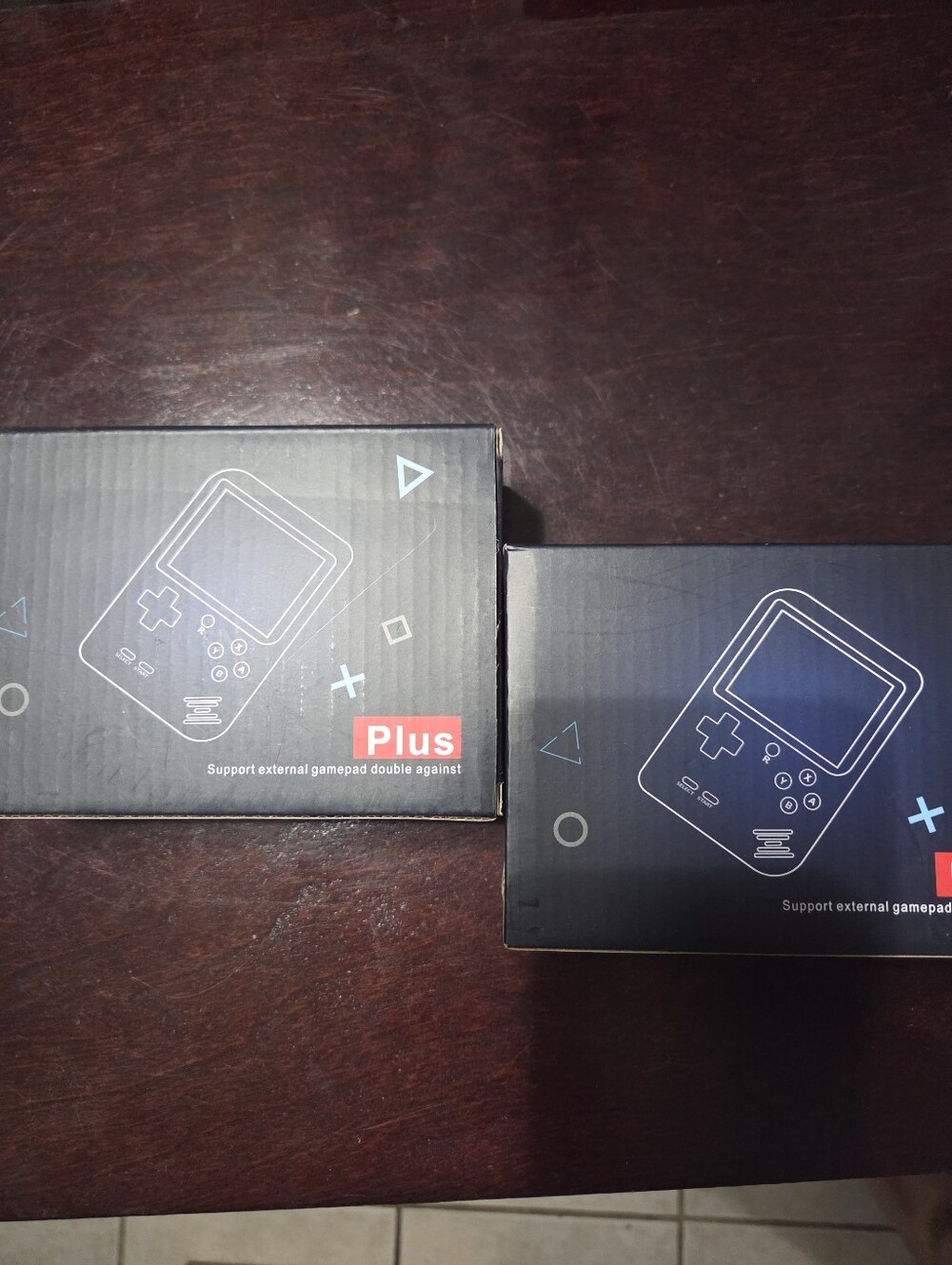 Plus Handheld Retro Game Console - Black